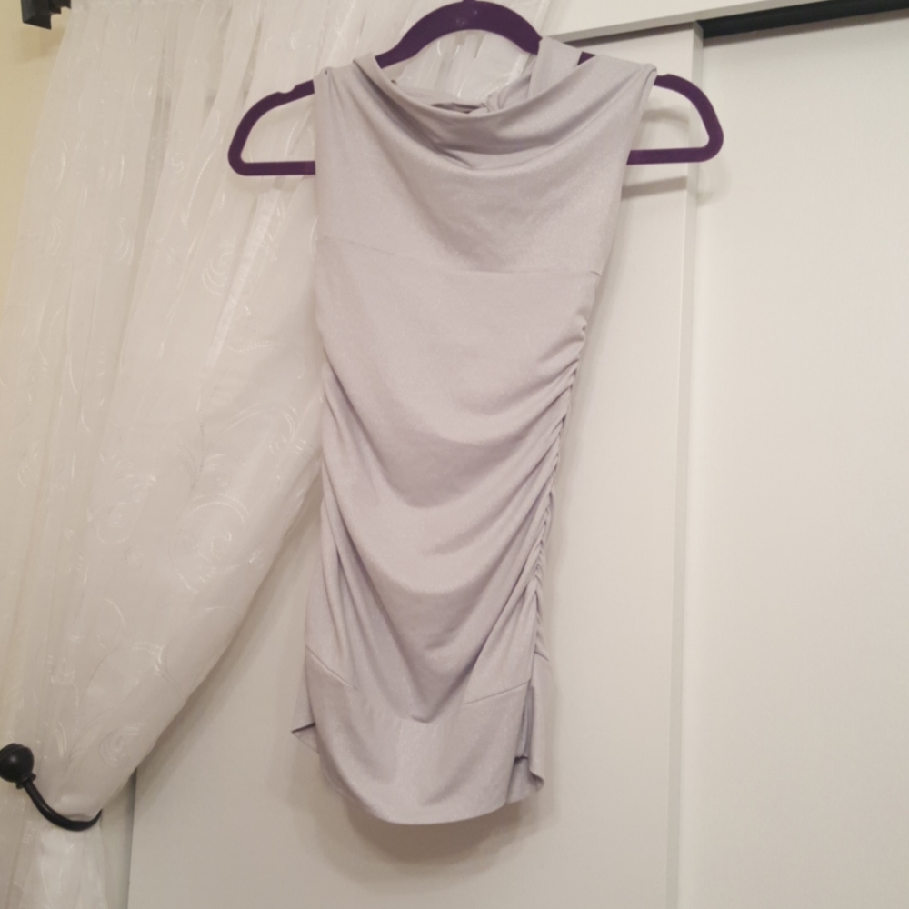 Tie neck top